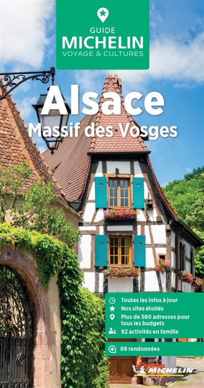 ALSACE  MASSIF DES VOSGES  GUIDE VERT