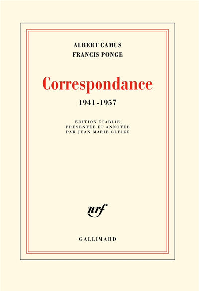 CORRESPONDANCE 1941-1957