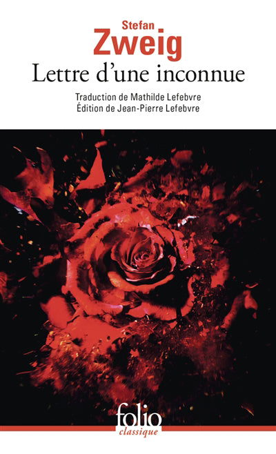 LETTRE À UNE INCONNUE