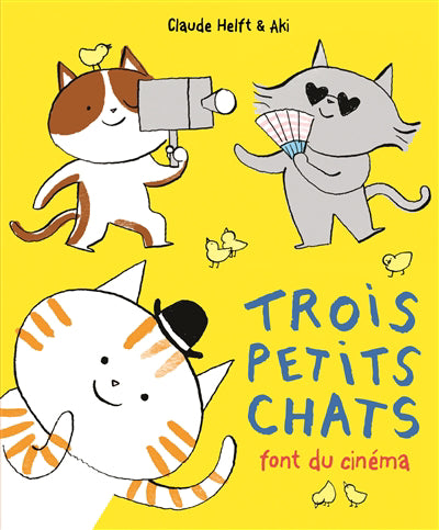 TROIS PETITS CHATS FONT DU CINÉMA