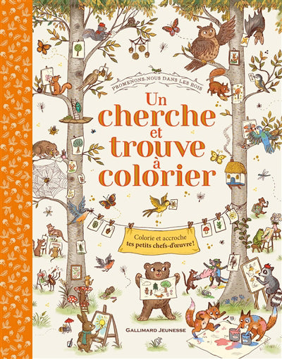 UN CHERCHE ET TROUVE À COLORIER