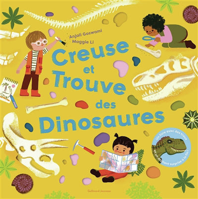 CREUSE ET TROUVE LES DINOSAURES