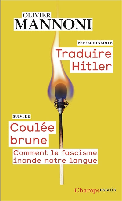 TRADUIRE HITLER - COULEE BRUNE