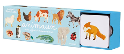 ANIMAUX - MON COFFRET DE MISE EN PAIRES