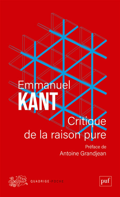 CRITIQUE DE LA RAISON PURE