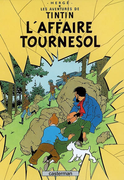 TINTIN T18 : L'AFFAIRE TOURNESOL PETIT FORMAT