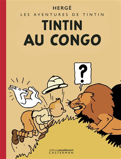 TINTIN AU CONGO - EDITION PETIT VINGTIEME COLORISEE