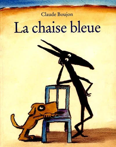 Chaise bleue