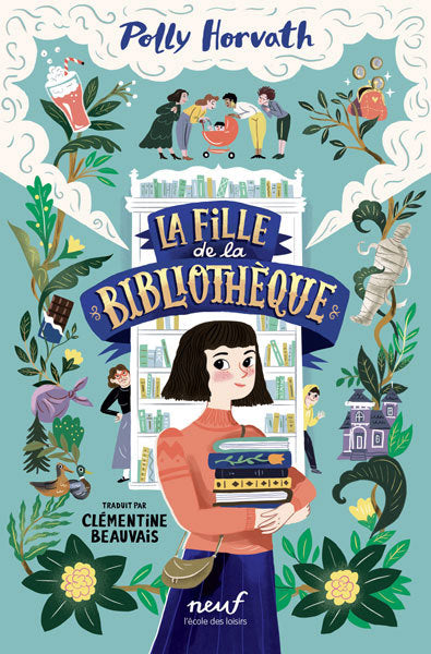 FILLE DE LA BIBLIOTHEQUE