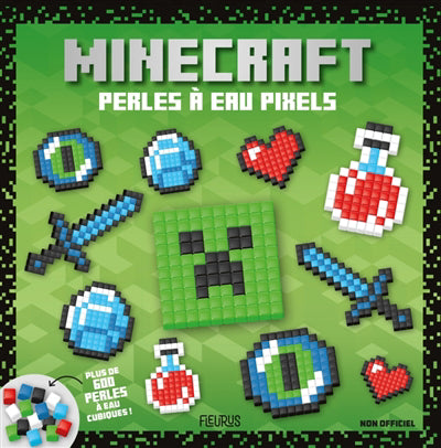 PERLES A EAU PIXELS  MINECRAFT