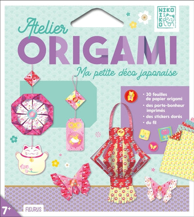 ATELIER ORIGAMI  MA PETITE DECO JAPONAISE  NIKO-NIKO