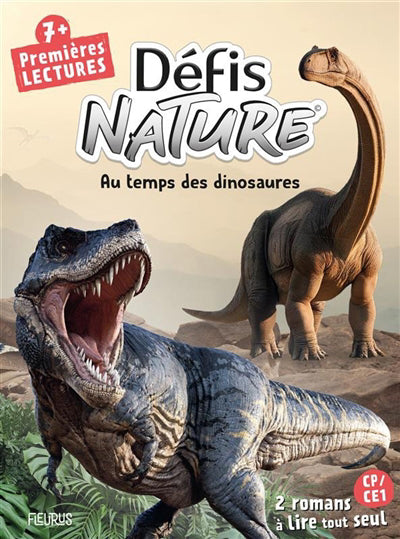 DEFIS NATURE  PREMIERES LECTURES  AU TEMPS DES DINOSAURES