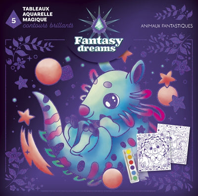 AQUARELLE MAGIQUE  ANIMAUX FANTASTIQUES