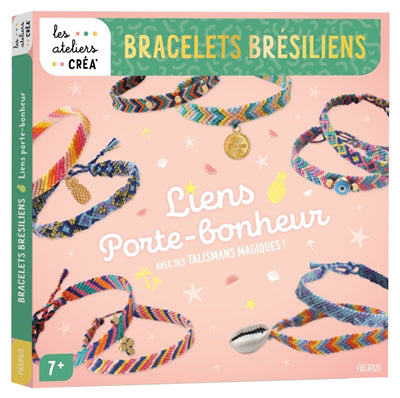 BRACELETS BRESILIENS  LIENS PORTE-BONHEUR AVEC DES TALISMANS