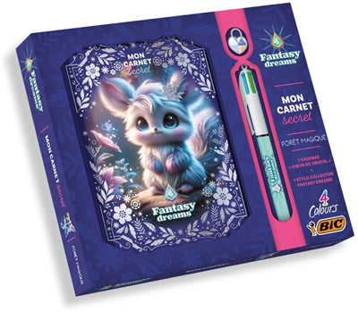 COFFRET MON CARNET SECRET  FORET MAGIQUE