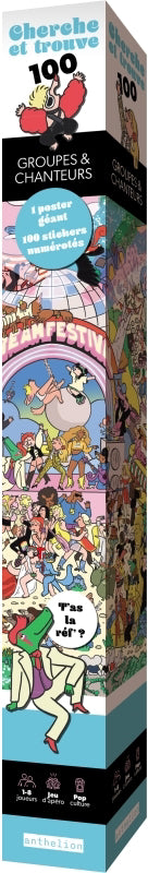 CHERCHE ET TROUVE 100  GROUPES & CHANTEURS