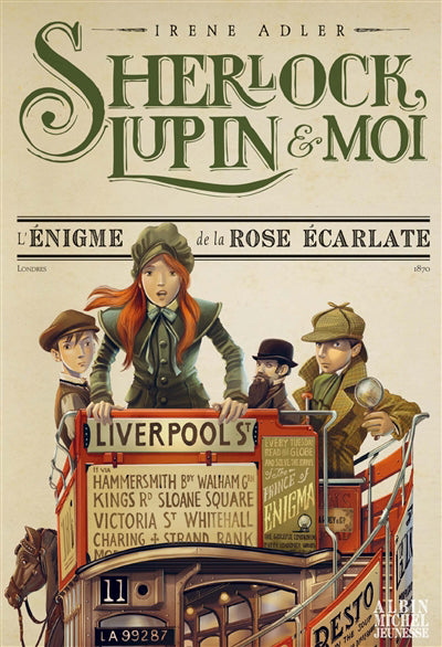 SHERLOCK LUPIN ET MOI T3 ENIGME DE LA ROSE ECARLATE