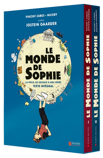MONDE DE SOPHIE -FOURREAU 2 TOMES