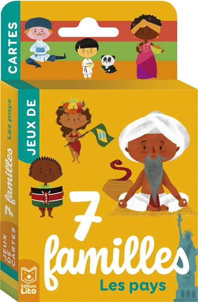 PAYS   JEU DES 7 FAMILLES