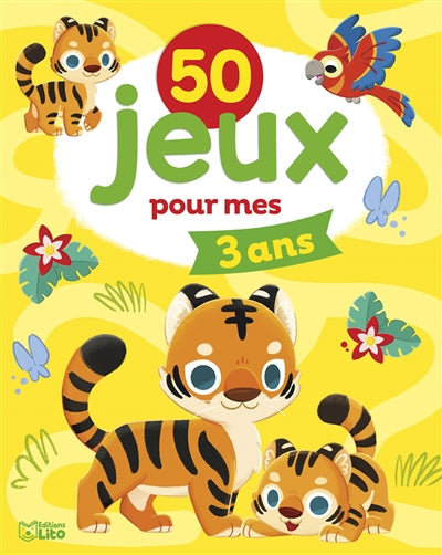 50 JEUX POUR MES 3 ANS N.E.
