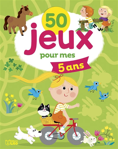 50 JEUX POUR MES 5 ANS N.E.