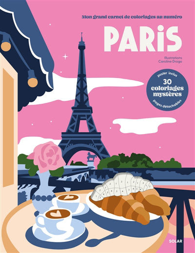 COLORIAGES AU NUMERO - PARIS