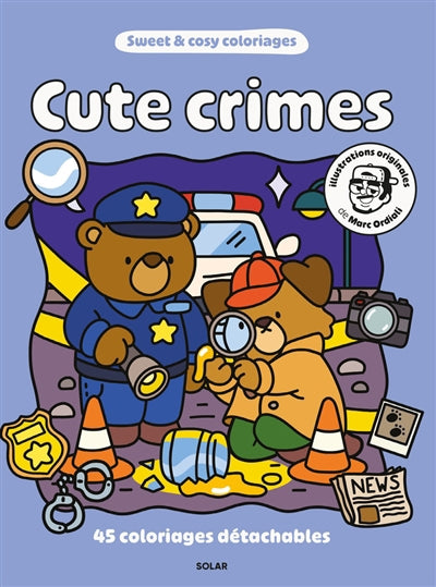 CUTE CRIMES     SWEET AND COSY COLORIAGE