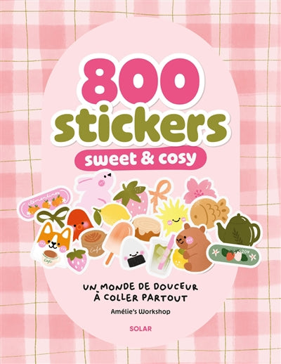 800 STICKERS SWEET AND COSY