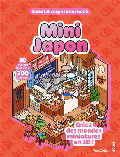 MINI JAPON - SWEET AND COSY STICKERS BOOK