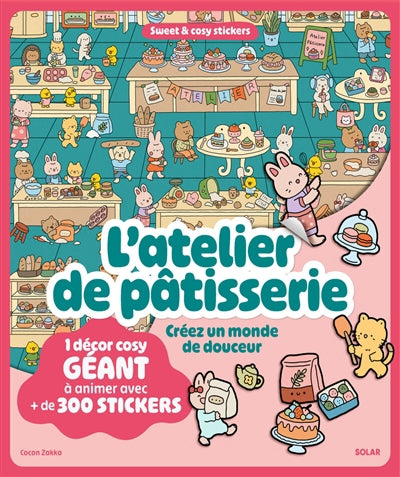STICKERS POSTER COSY L'ATELIER DE PATISSERIE