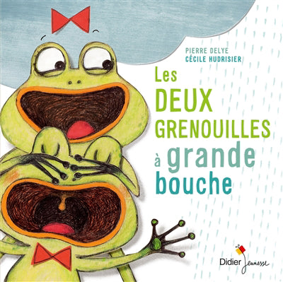DEUX GRENOUILLES A GRANDE BOUCHE