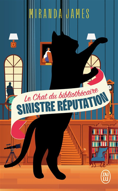 CHAT DU BIBLIOTHECAIRE T04  SINISTRE REPUTATION