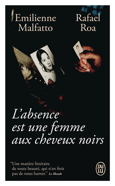 ABSENCE EST UNE FEMME AUX CHEVEUX NOIRS