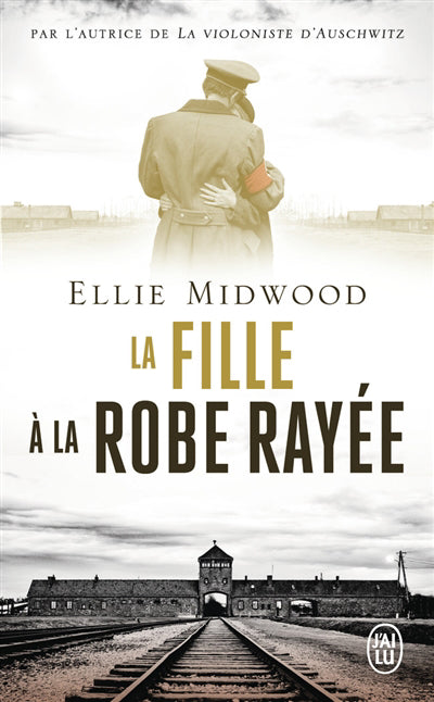 FILLE A LA ROBE RAYEE