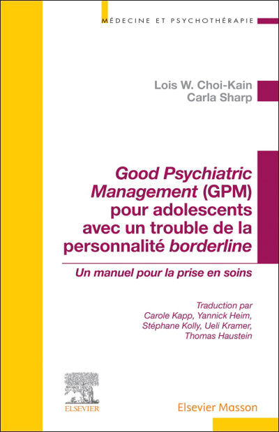 Manuel de bonne gestion psychiatrique des adolescents avec un tro