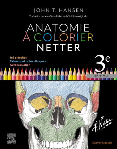 ANATOMIE A COLORIER NETTER