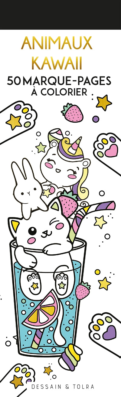 ANIMAUX KAWAII -50 MARQUE-PAGES...
