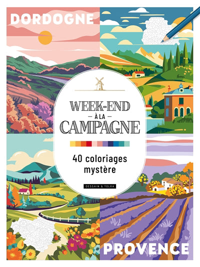 WEEK-END A LA CAMPAGNE -40 COLORIAGES...