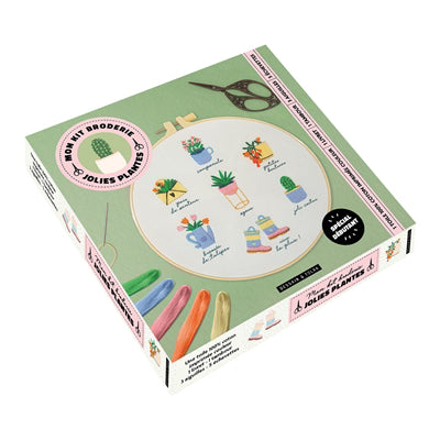 KIT BRODERIE JOLIES PLANTES