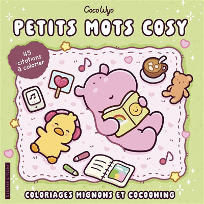 PETITS MOTS COSY -COLORIAGES MIGNONS...