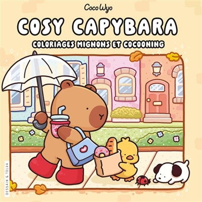 COSY CAPYBARA -COLORIAGES MIGNON ET COCONING