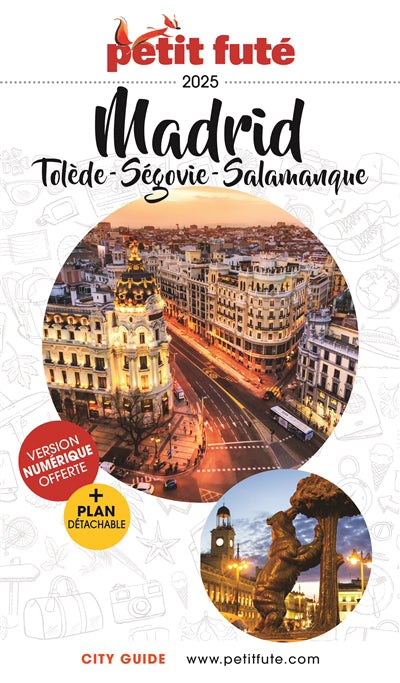 MADRID 2025 PETIT FUTE - TOLEDE - SEGOVIE - SALAMANQUE
