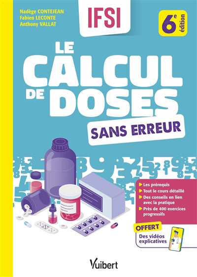 Calcul de doses sans erreur : IFSI