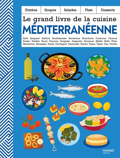 GRAND LIVRE DE LA CUISINE MEDITERRANEENNE