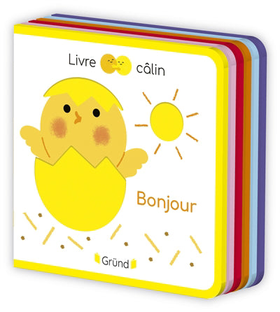 LIVRE CALIN MINI FEUTRINE - BONJOUR