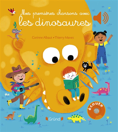 MES PREMIERES CHANSONS AVEC LES DINOSAURES