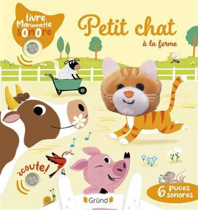 PETIT CHAT A LA FERME