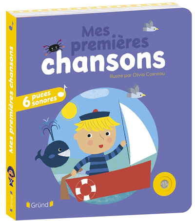 MES PREMIERES CHANSONS - 6 PUCES SONORAS