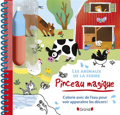 ANIMAUX DE LA FERME :PINCEAU MAGIQUE