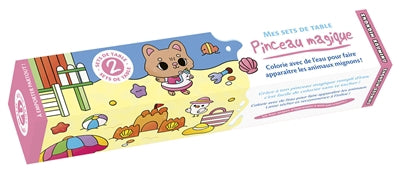 MES SETS DE TABLE PINCEAU MAGIQUE - ANIMAUX MIGNONS